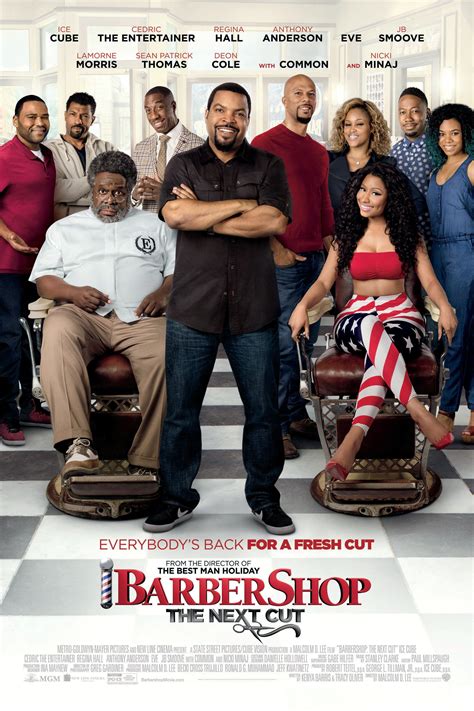 Barbershop: The Next Cut COMEDY To survive harsh economic times, Calvin and Angie have merged the barbershop and beauty salon into one business. The days of male bonding are gone as Eddie and the crew must now contend with sassy female co-workers and spirited clientele. As the battle of the sexes rages on, a different kind of conflict has …